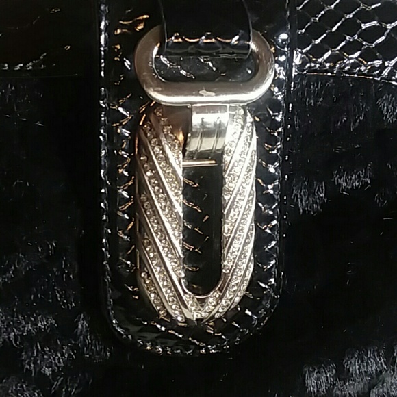CUTE MC  Marc Chantal LEATHER TRIM PURSE - Picture 7 of 8